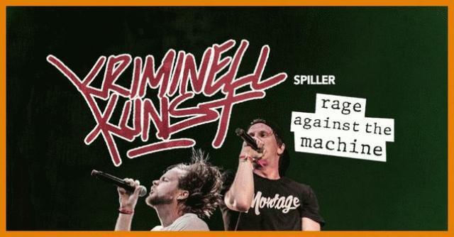 Kriminell Kunst spiller Rage Against the Machine